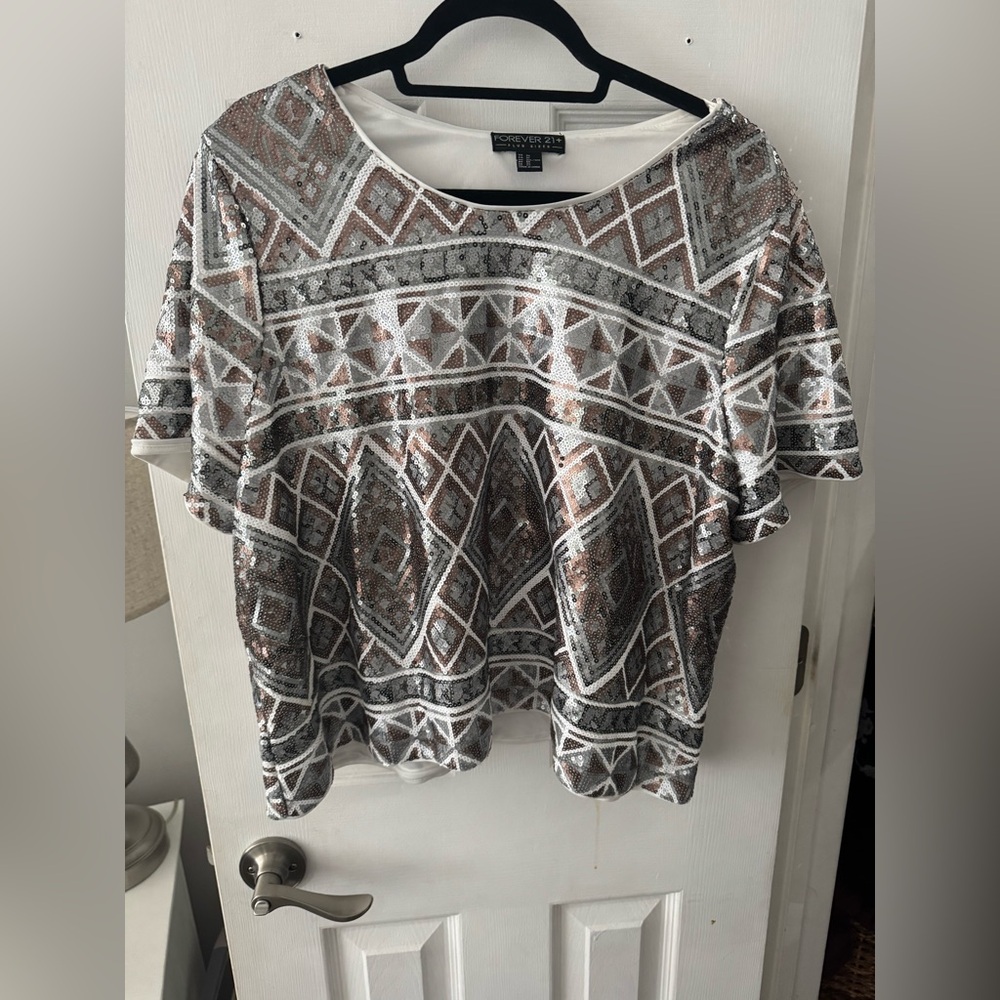 Forever 21 sequin top